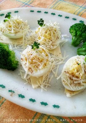 Foto resep Telur Rebus Brokoli Keto