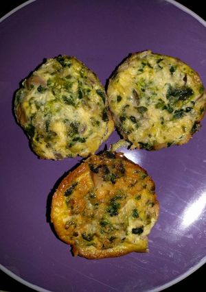 A picture of Breakfast muffins.