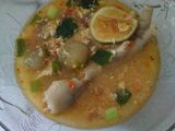 Cilok ceker kuah seblak pedeess seger..