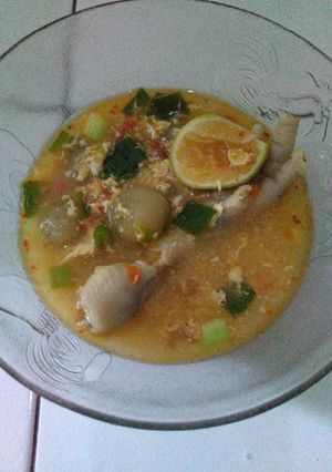 Foto resep Cilok ceker kuah seblak pedeess seger..