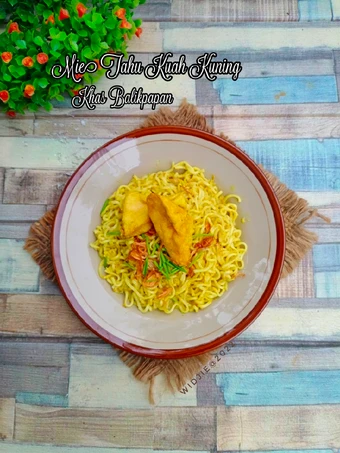 Cara Mudah Membuat Resep Mie Tahu Kuah Kuning Khas Balikpapan yang  Bikin Ketagihan Anti Ribet, Mantap