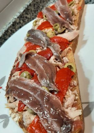 Una foto de Tostas Saladas