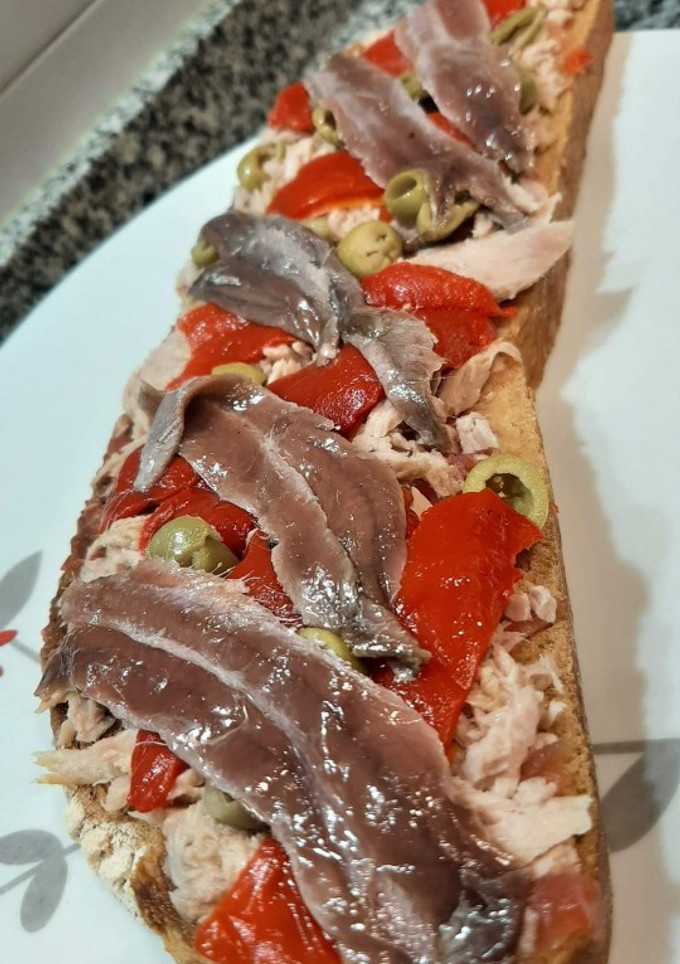 Una foto de Tostas Saladas