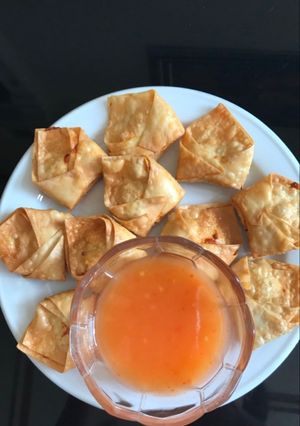 Foto resep Pangsit goreng isi ayam