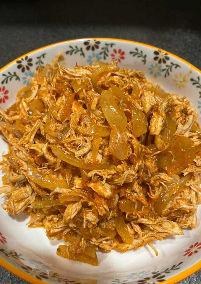 Una foto de Tinga de pollo