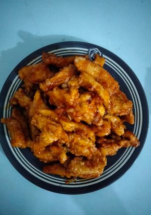 Foto resep Chicken honey garlic