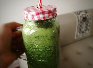Una foto de Batido verde