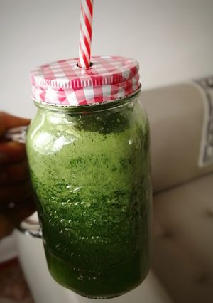 Una foto de Batido verde