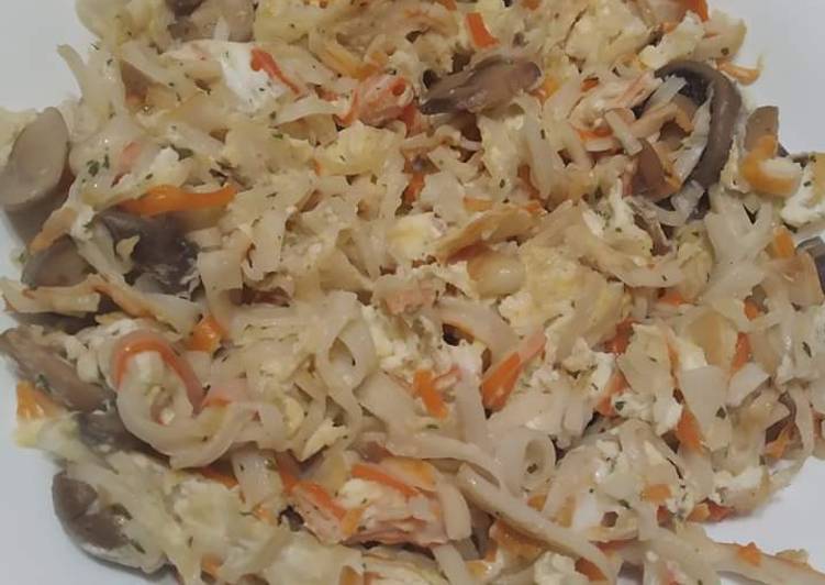 Revuelto de surimi
