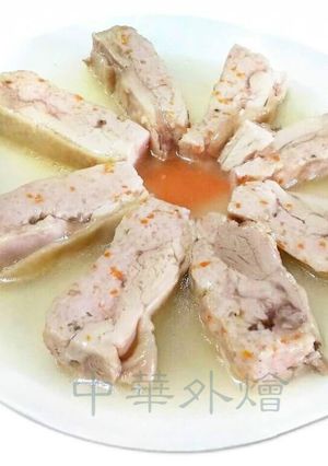 蒸一品雞排【中餐乙級烹調】 的食譜成品照片