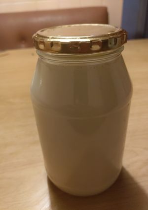 A picture of Oat milk.