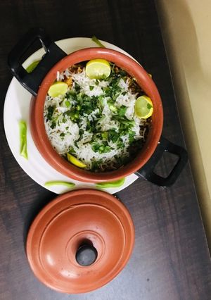 A picture of Veg matka pulav.