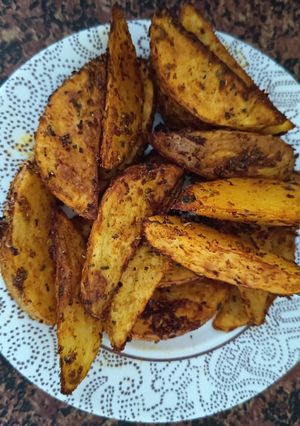 Una foto de Patatas Gajo al Airfryer