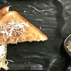 Sandwich pizza A picture of Sandwich pizza.