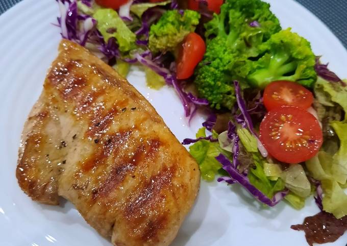 Chicken Steak Diet ☺❤ (quick easy recipe anti repot)