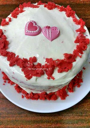 Foto resep Red Velvet Kukus 🍰