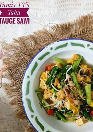 Foto resep Tumis TTS (Tahu Tauge Sawi)