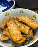 鹽燒鮭魚皮
