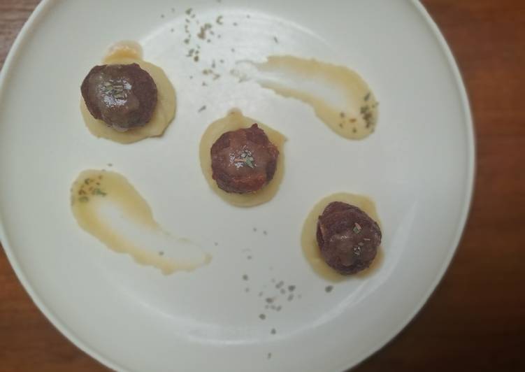 Resep Swedish meatballs [made from banana peel] Anti Gagal