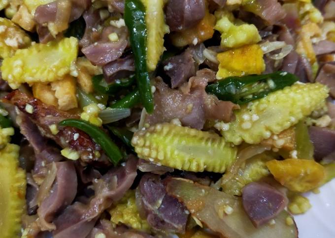 Cara Buat Oseng ampela putren cabe hijau Gampang