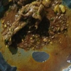 A picture of Chicken curry.