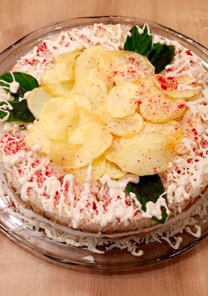 صورة لوصفة رز الشاورما