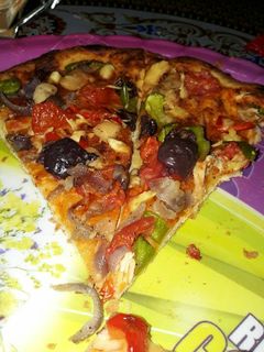 صورة لوصفة بيتزا بالفراخ