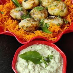 Vegetables Sooji Appe A picture of Vegetables Sooji Appe.