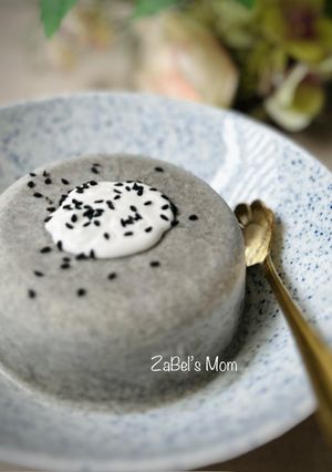 Foto resep Ice Cream Wijen Hitam Sehat (Rendah Gula, Padat Nutrisi)
