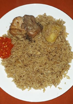 A picture of Chicken Pilau #festivecontestkakamega#authorchallenge#.