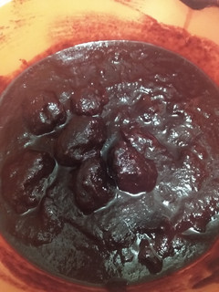Una foto de Chamoy de ciruela