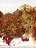Pan-Fried Beef Liver with Bacon and Onions, Keto, Jon Style