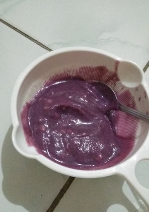 Foto resep Ubi ungu mpasi 6 bulan