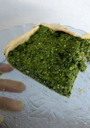 Una foto de Tarta de espinaca y ricota