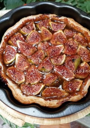 Une photo de Tarte fine aux figues ☕