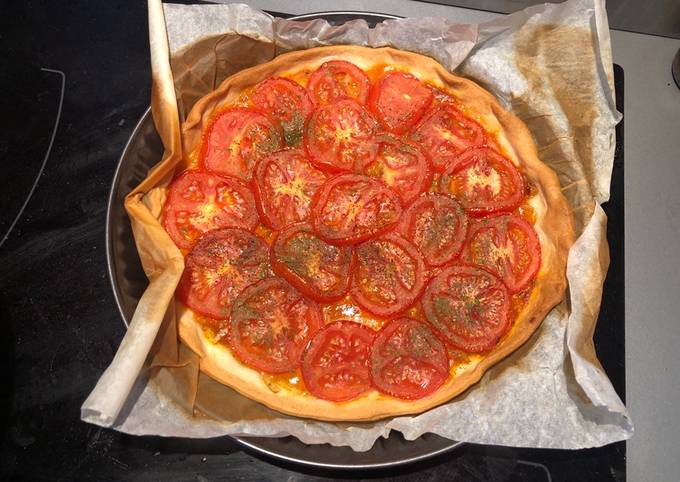 Méthode simple pour Fabriquer Super Rapide Fait Maison Tarte tomate 🍅