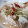 Ikan Patin tim bawang putih