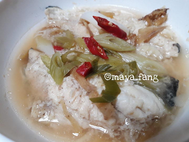 Resep Ikan Patin tim bawang putih yang Bisa Manjain Lidah