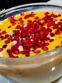 मैंगो फ्रूट क्रीम (mango fruit cream recipe in Hindi) रेसिपी मुख्य फोटो