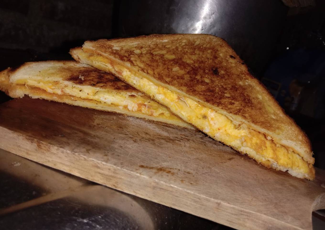 Sandwich telur keju