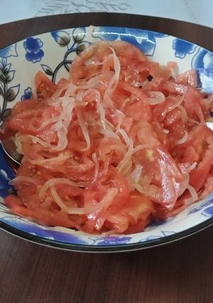 Una foto de Ensaladita a la "chilena"... Uyuii!