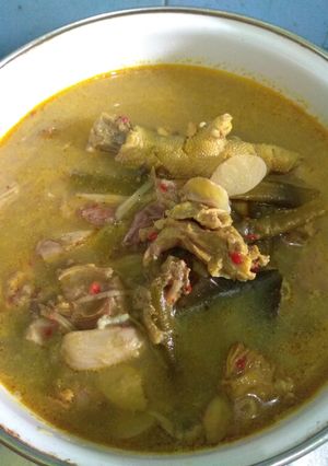 Foto resep Sayur nangka ayam