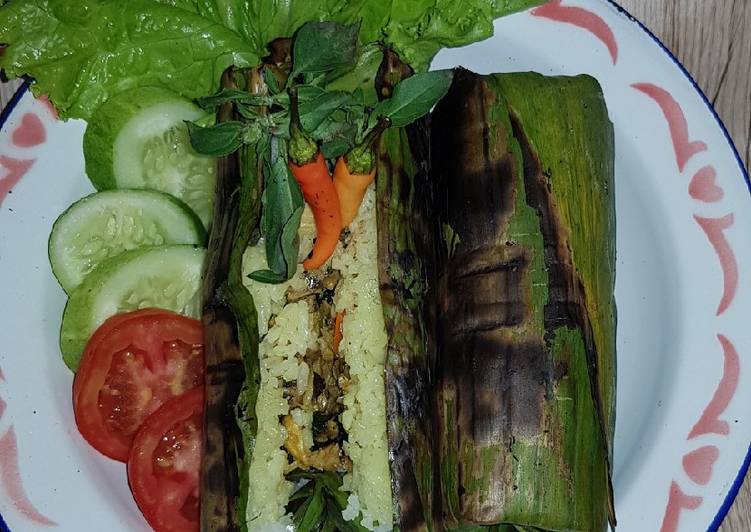 Nasi Bakar Pedas