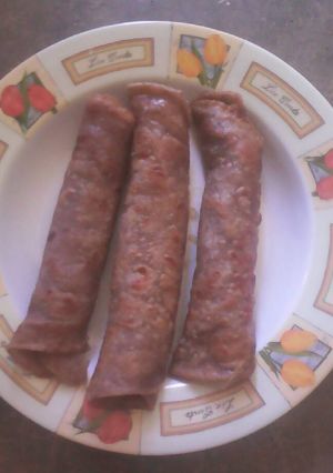 A picture of Chocolate pancakes.