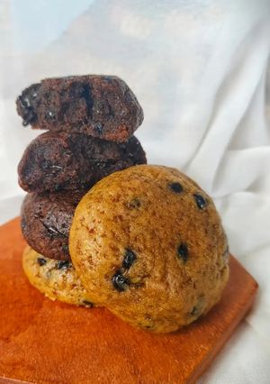 Foto resep Soft Cookies: Chocochip & Triple Choco