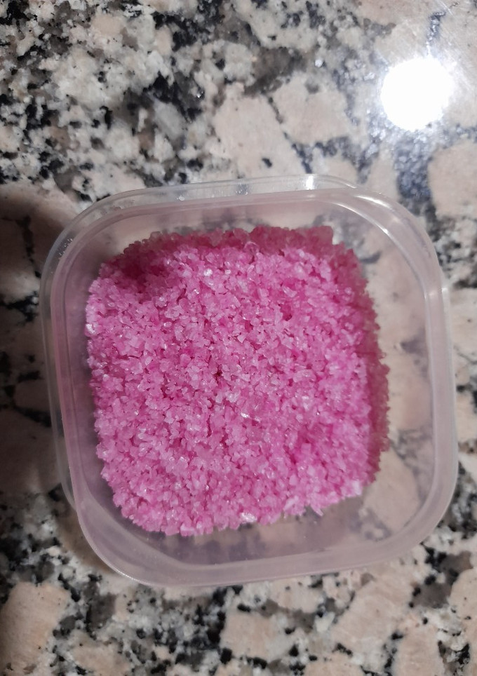 Una foto de Sal rosa o morada