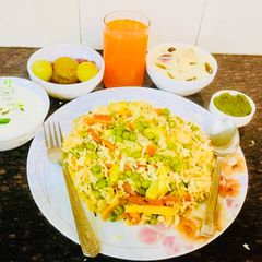A picture of Vegetables Pulao.