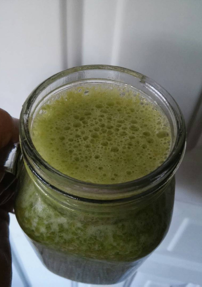 Una foto de Batido verde