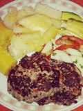 Hamburguesa de Berenjena al grill
