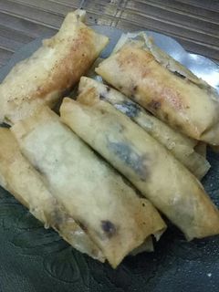 Foto resep Lumpia pisang coklat